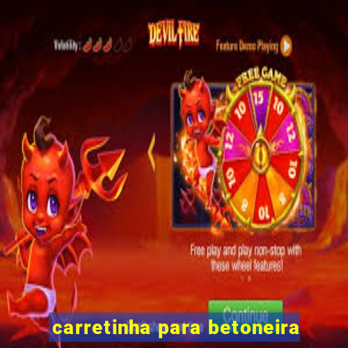 carretinha para betoneira